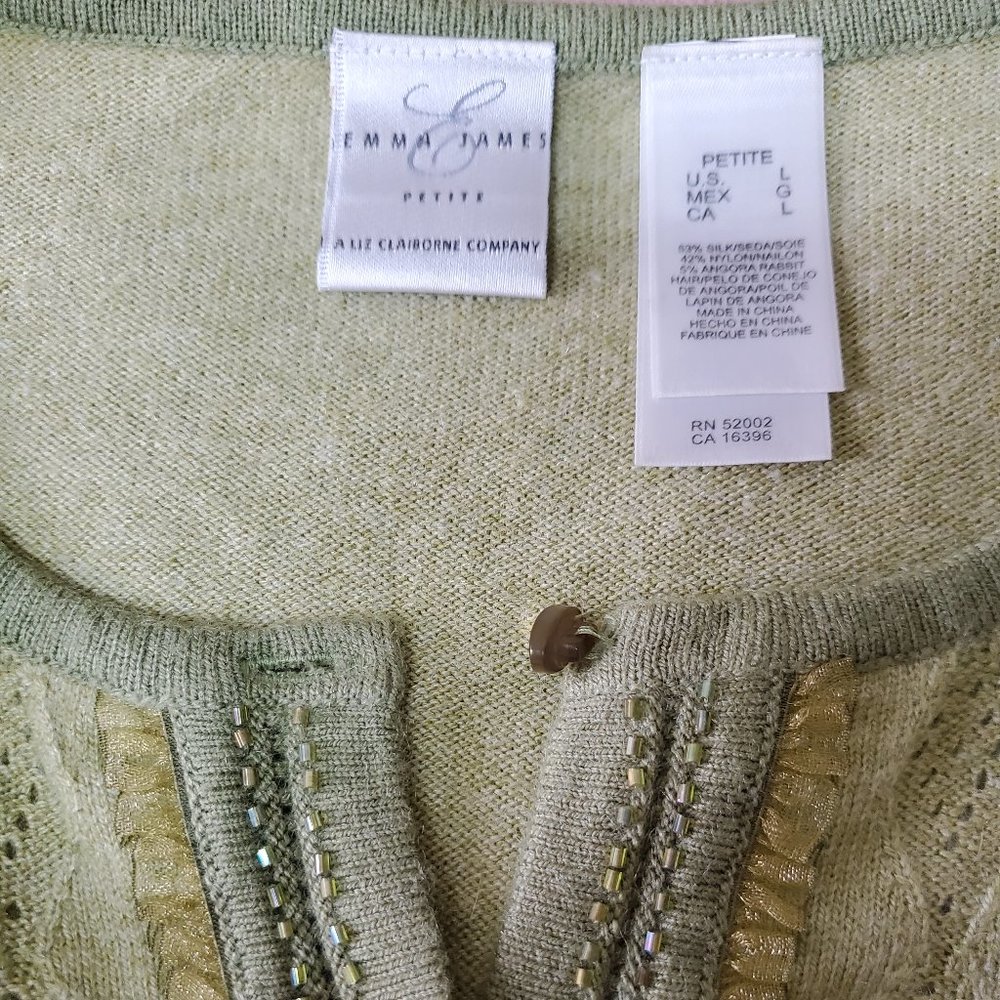 Emma James Lime Button Down - image 5